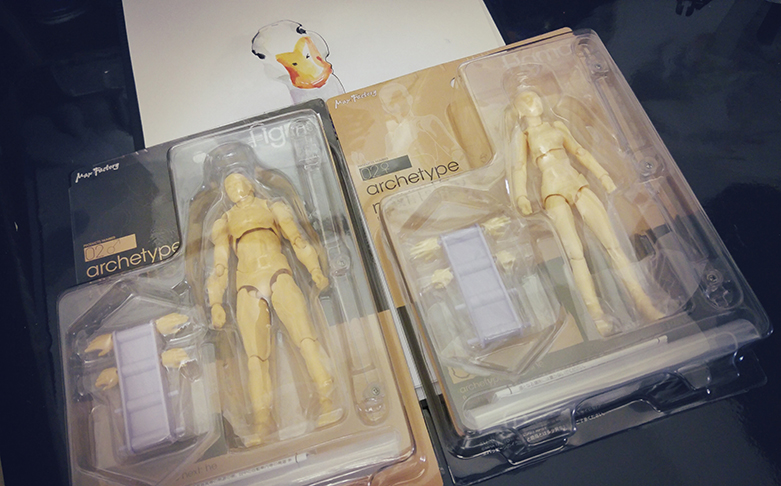 素體 Figma archetype next: HE & SHE