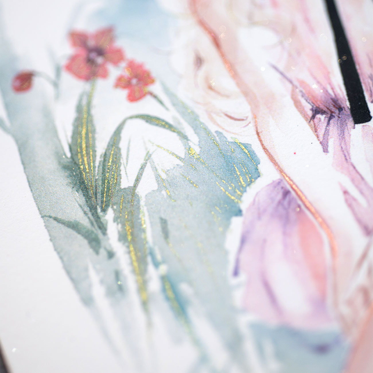 A6 微噴畫卡【不役的莉莉絲】 6 A6 微噴畫卡【不役的莉莉絲】 最精緻小巧的入門級藝術微噴,佐以珠光水彩手工精飾。 搭配專屬紙藝封套,讓這份輕盈的微型收藏,擁有最豐富的層次與溫度。