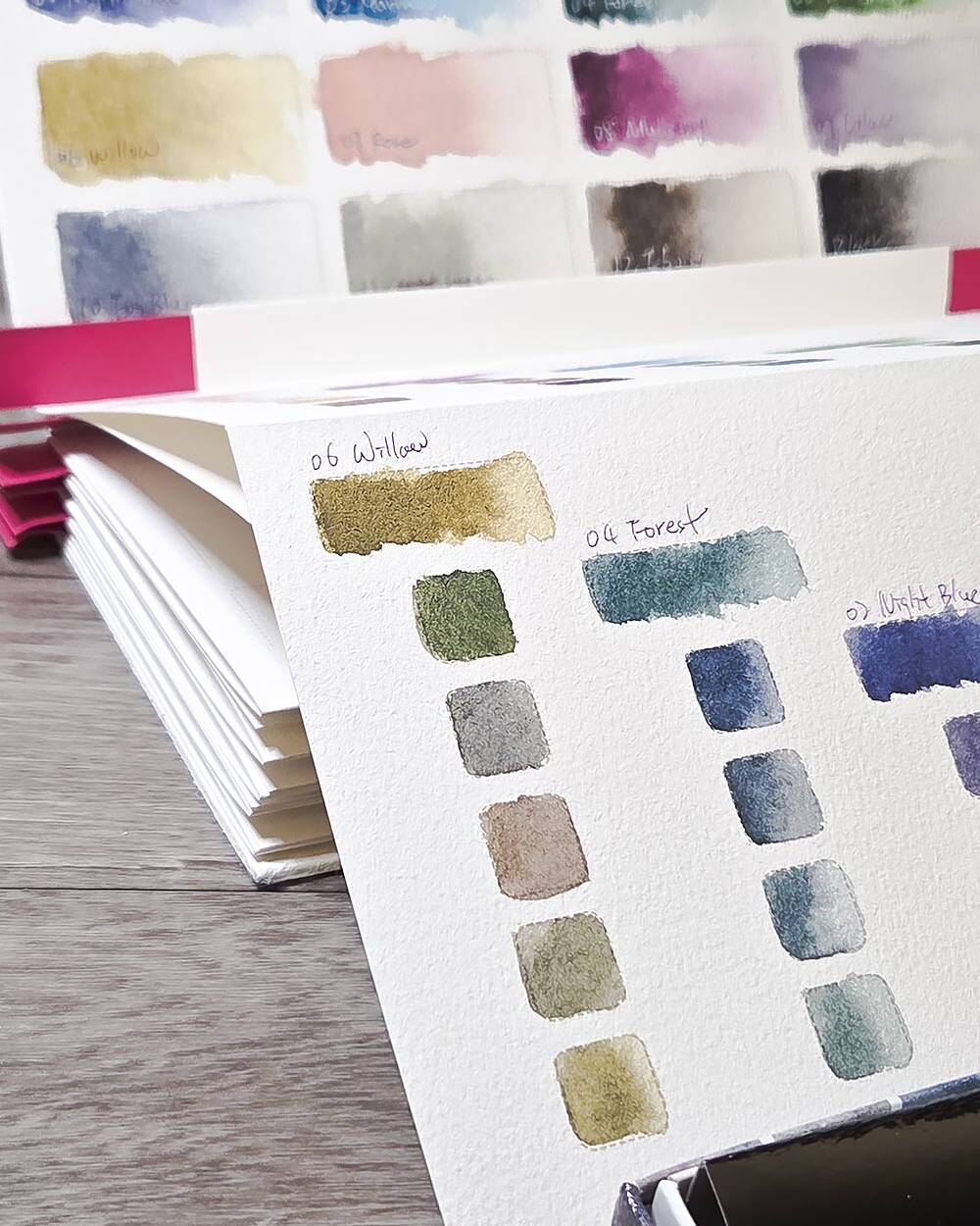 日下部 Kusakabe 炭色水彩